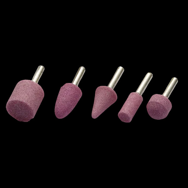 Mighty Seven 5 Piece 6mm Shank Grinder Stone Set
