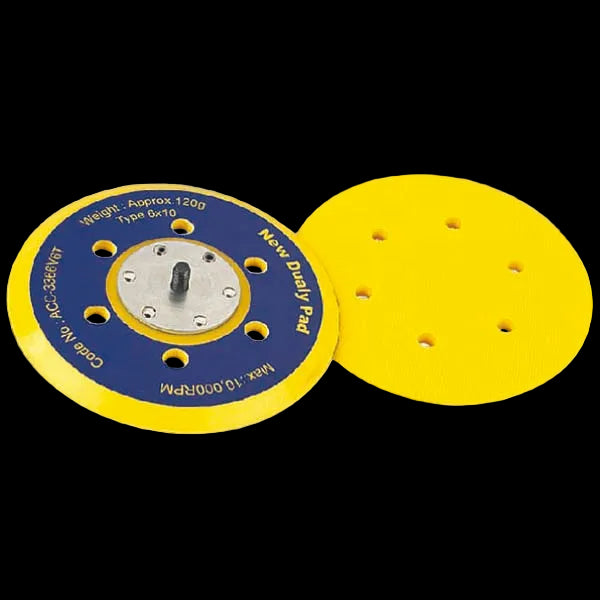 QB-9316 6" Velcro Face Sanding Pad - 6 Holes