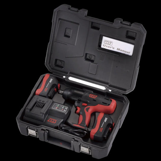 Mighty Seven 18V 5.0Ah Cordless Impact Wrench Kit