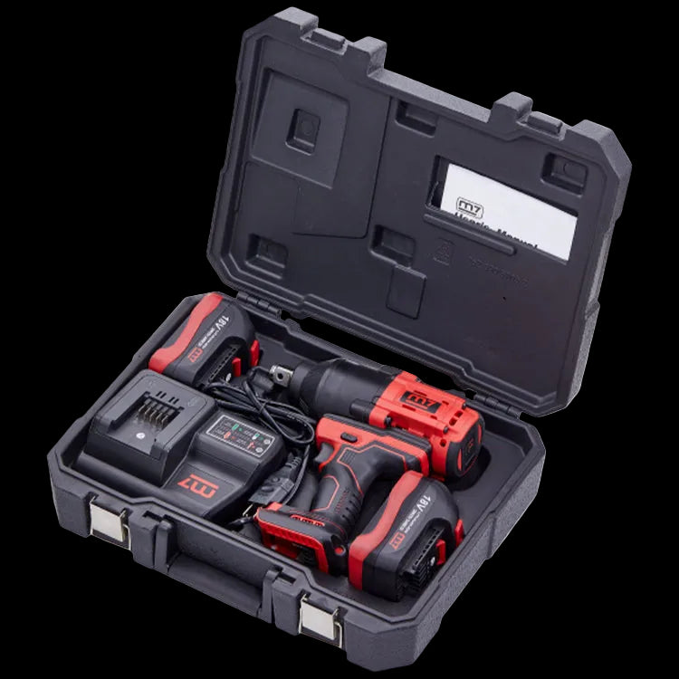 Mighty Seven 813 Nm Cordless Impact Wrench Kit