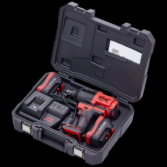 Mighty Seven 813 Nm Cordless Impact Wrench Kit