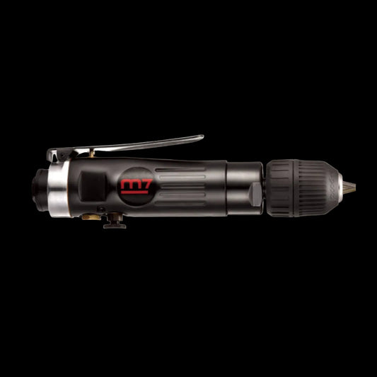 Mighty Seven 2600 RPM 3/8" Air Reversible Straight Drill with Keyless Chuck