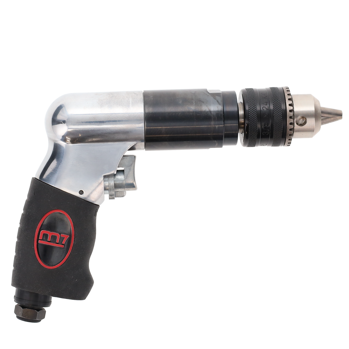 QE-343 800 RPM 1/2" Air Reversible Drill with Key Chuck