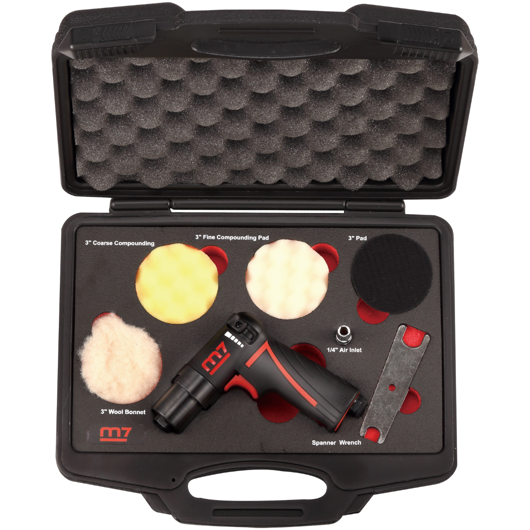 Mighty Seven QP-223N Air Mini Polisher Set